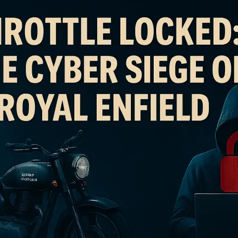 Заключен дросел: Кибер обсадата на Royal Enfield